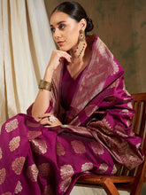 Womens Fashion Ethnic Wine Color Sarees-MLSHWSA1076WNE0ONE